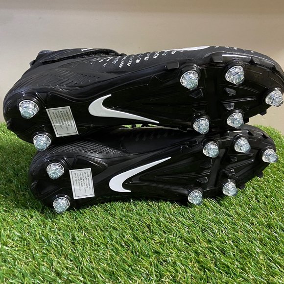 Nike Alpha Menace Pro 2 Football Cleats Black White Men\'s Size 14 CK4277-001 NEW main image 5